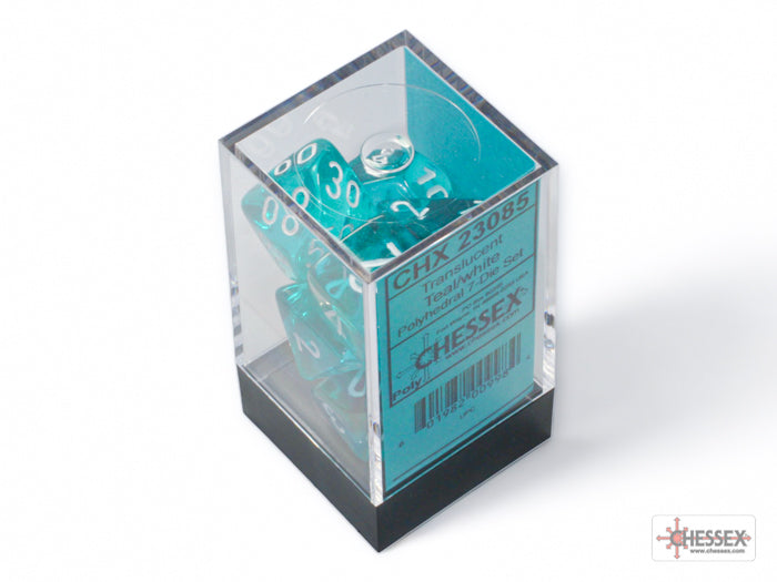Translucent: Poly Teal/White (7) Revised