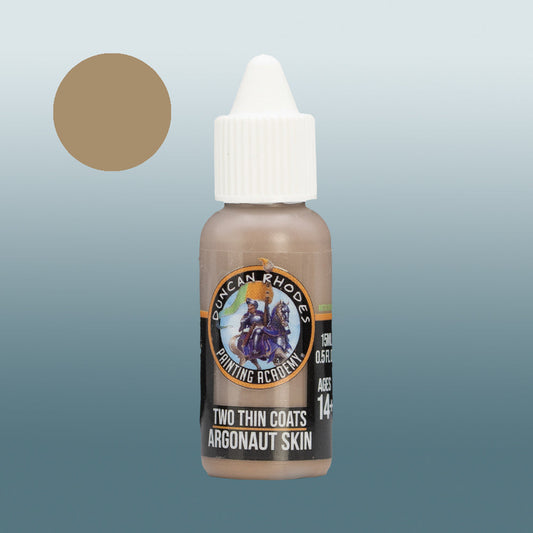 Two Thin Coats Paint Bottle and Color Swatch for Argonaut Skin