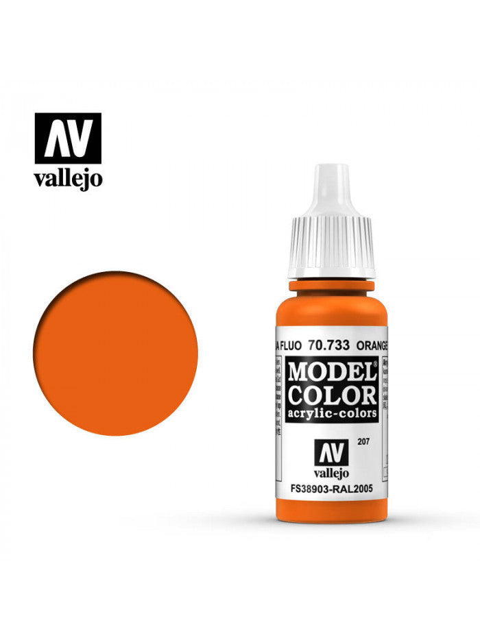 Model Color: Orange Fluorescent 17ml