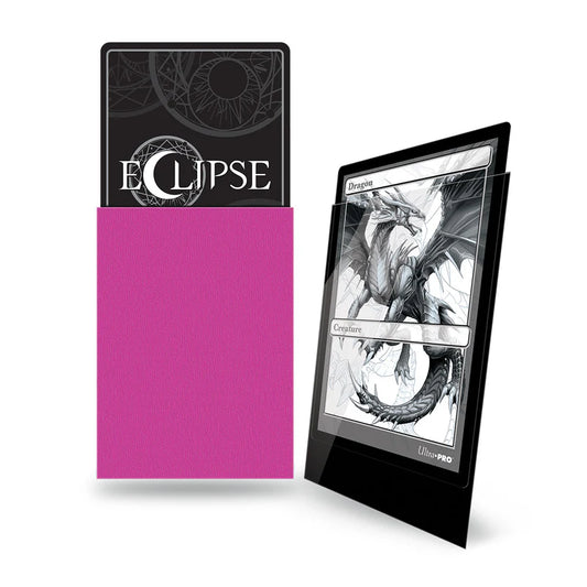 Eclipse Gloss Standard Sleeves: Hot Pink (100)