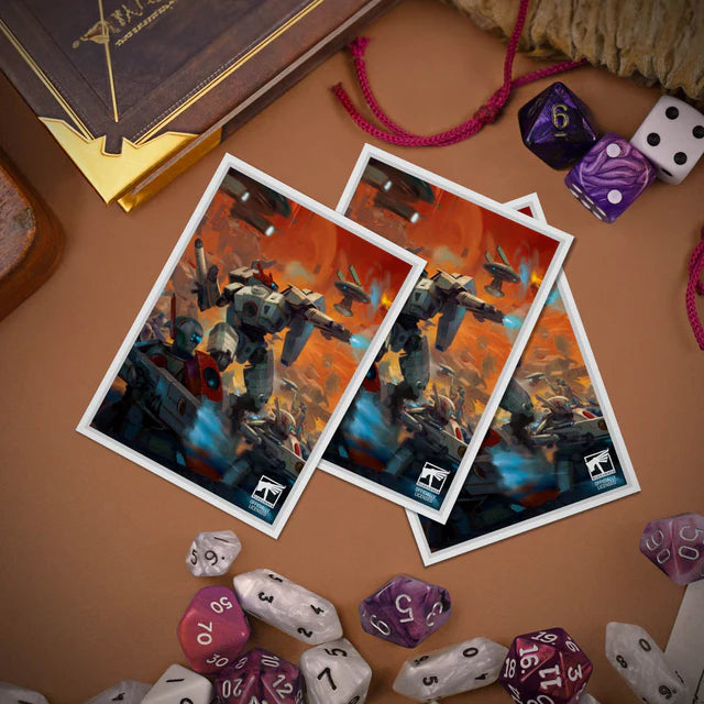 T'au Empire 105ct Apex Deck Protector sleeves