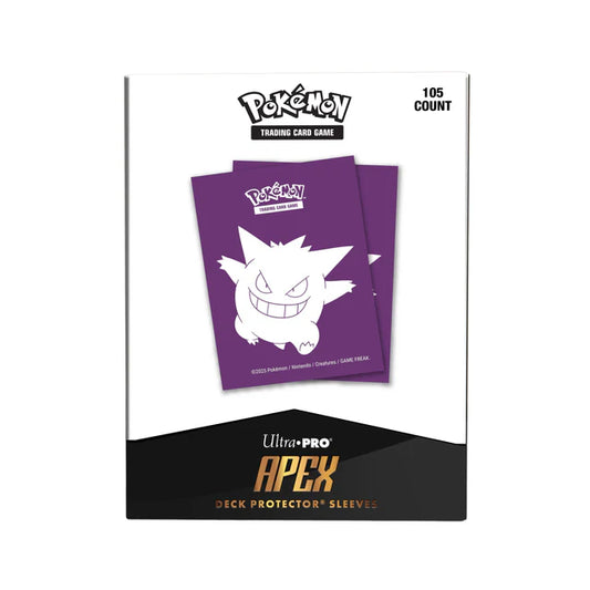 Pokemon TCG: Elite Gengar 105ct Apex Deck Protector Sleeves