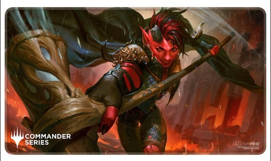 Commander Series #7 Karlach Stitched Playmat