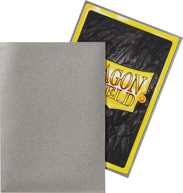 Dragon Shields: Matte Silver (100)