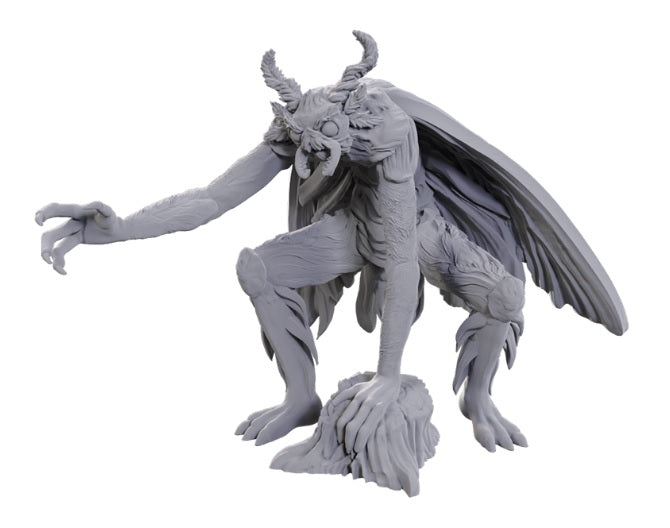 WizKids Deep Cuts Unpainted Miniatures: Mothman