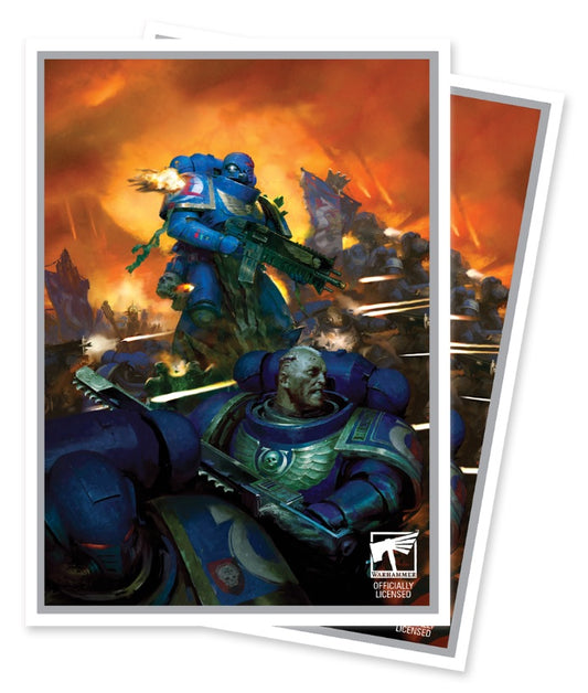Warhammer 40K: Space Marines - Adeptus Astartes 105ct Apex Deck Protector sleeves