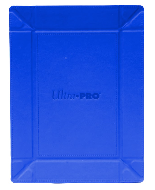 Vivid Magnetic Foldable Dice Tray: Blue