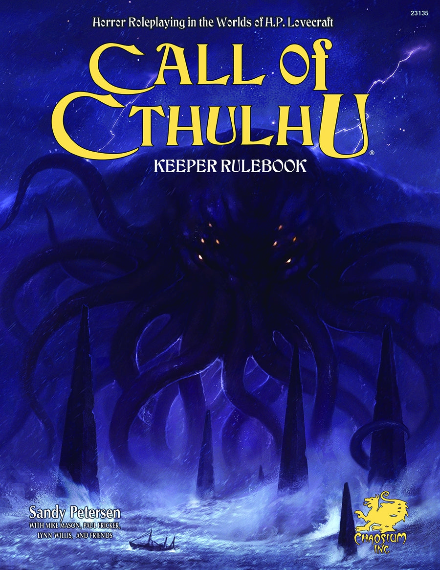Call of Cthulhu: Keeper Rulebook (7th Ed)