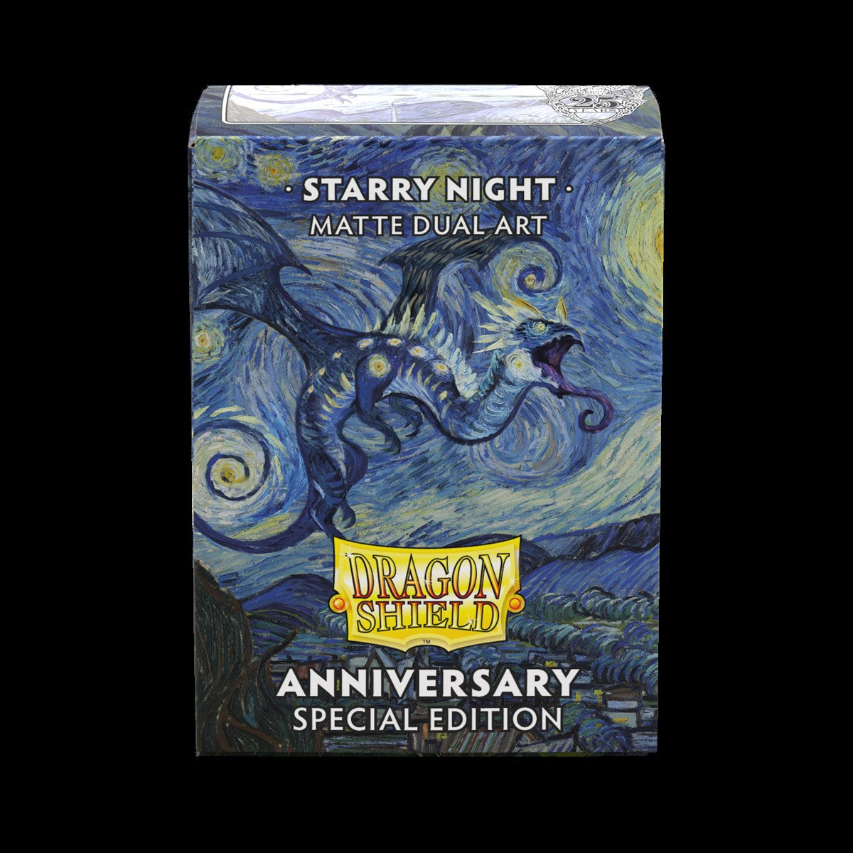 Dragon Shields: Matte Dual Art - Starry Night 25th Anniversary Special Edition (100)