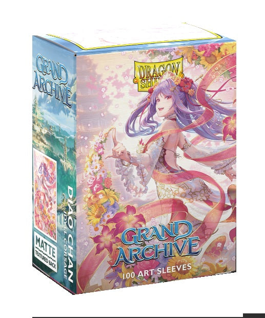 Dragon Shields: Matte Art Sleeves - Grand Archive - Diao Chan (100)