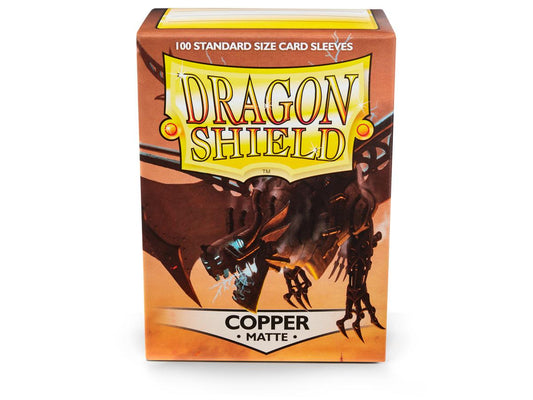 Dragon Shields: Matte Copper (100)