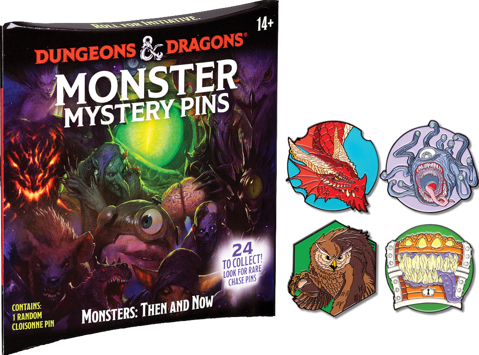D&D: Monster Mystery Pins