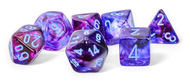 Nebula: Mega-hedral Nocturnal/blue 7-Die Set