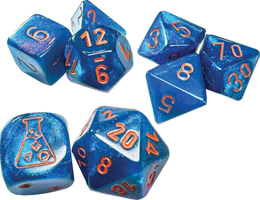 Lab Dice 9: Borealis Midnight/copper