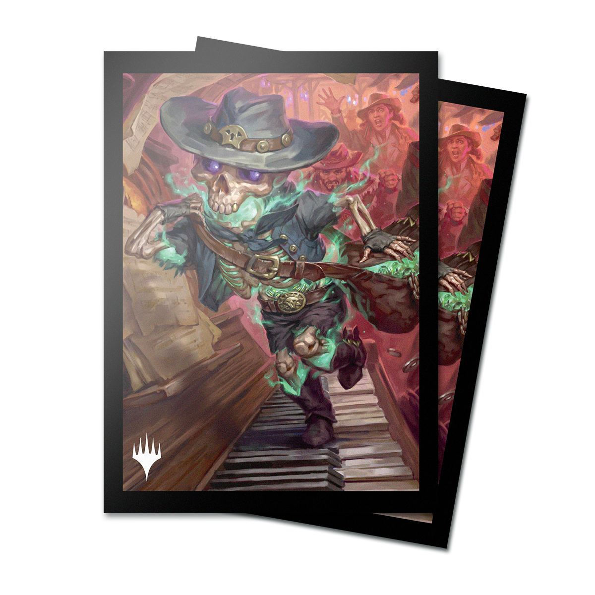 Outlaws of Thunder Junction 100ct Deck Protector Sleeves Key Art 1