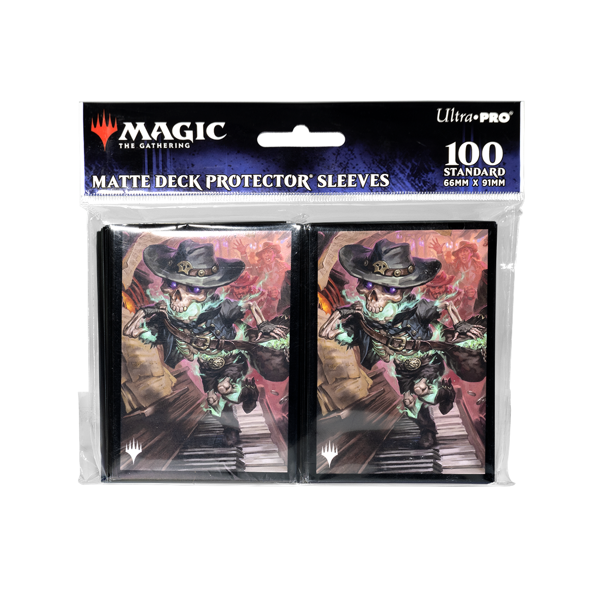 Outlaws of Thunder Junction 100ct Deck Protector Sleeves Key Art 1