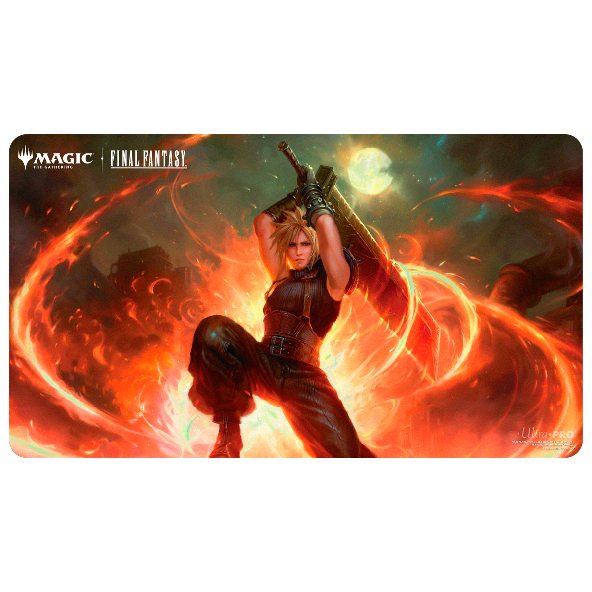 FINAL FANTASY Playmat Commander A - Cloud, Ex-SOLDIER