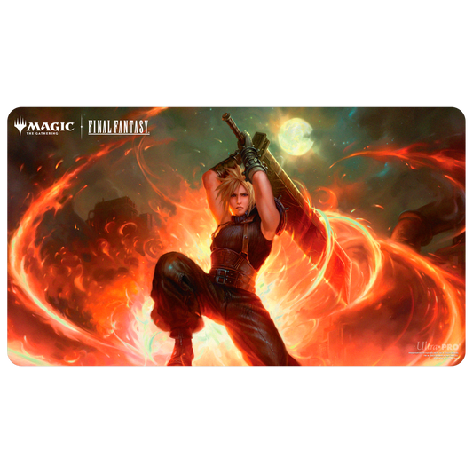 FINAL FANTASY Playmat Commander A - Cloud, Ex-SOLDIER