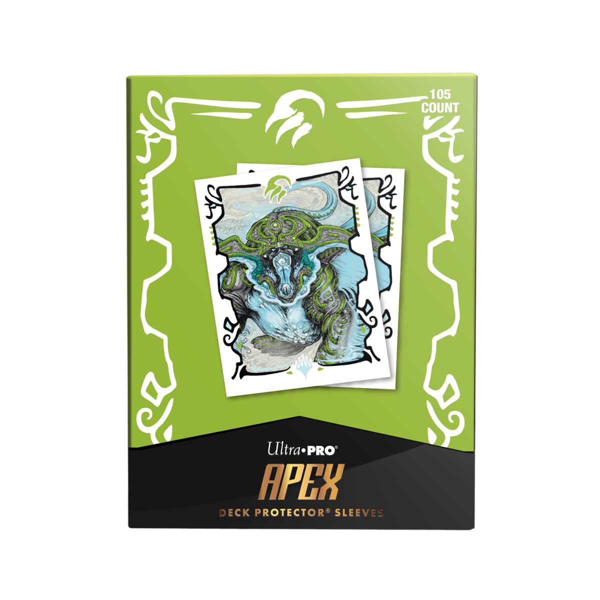 Tarkir: Dragonstorm 105ct Apex Deck Protector sleeves Temur