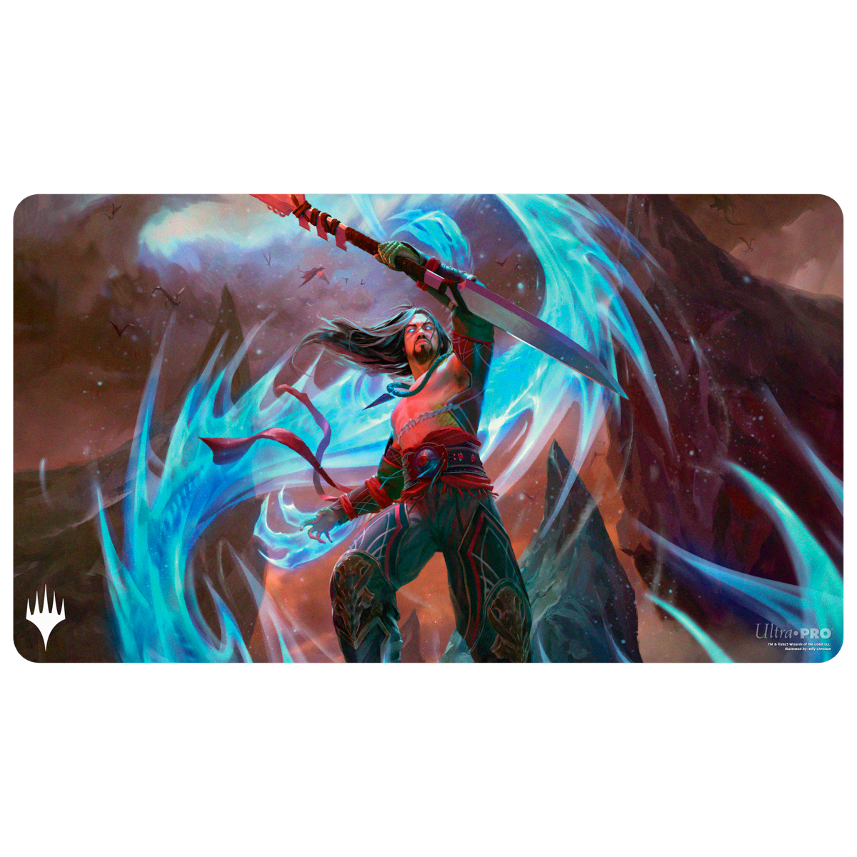 Tarkir: Dragonstorm Playmat Key Character 2
