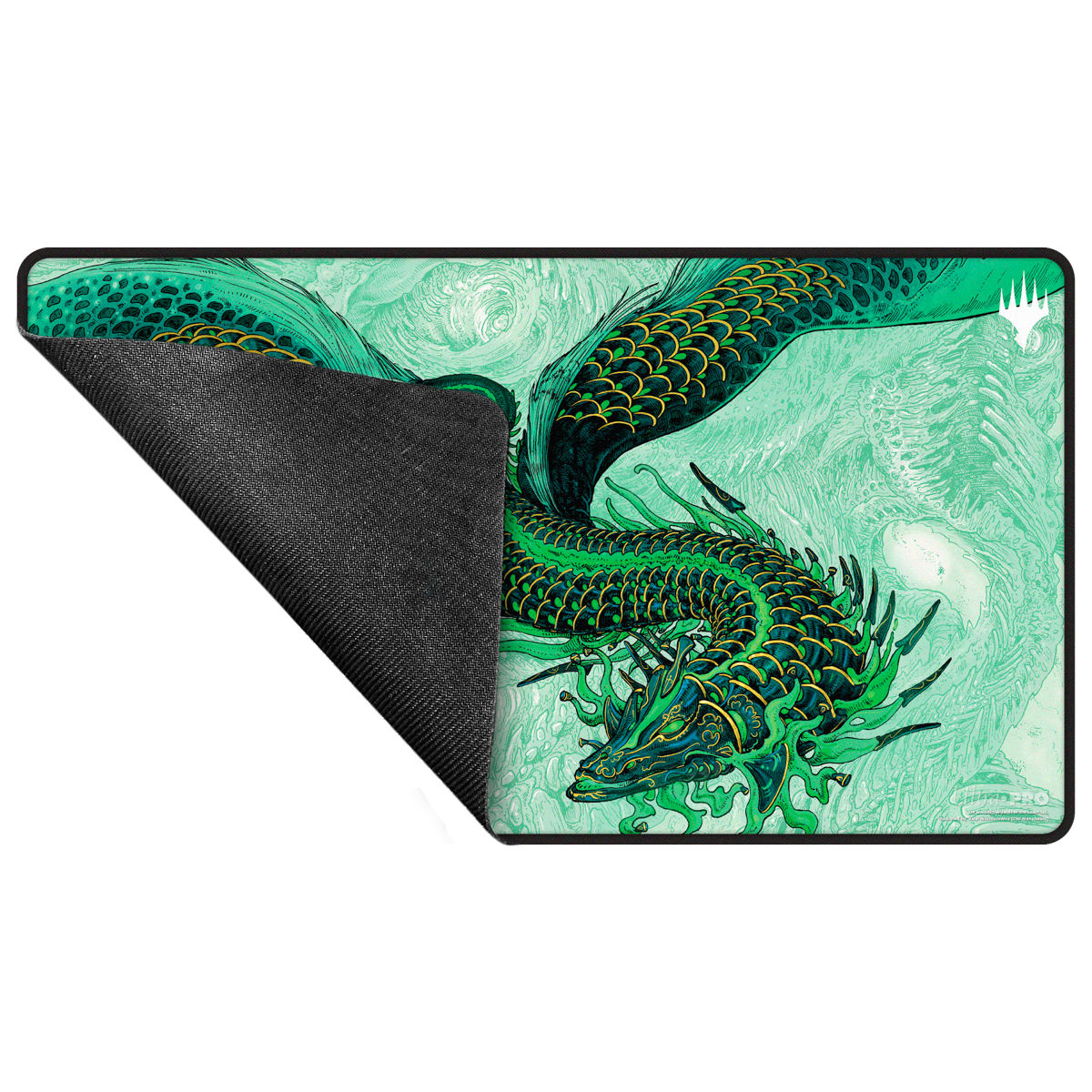 Tarkir: Dragonstorm Black Stitched Playmat Sultai