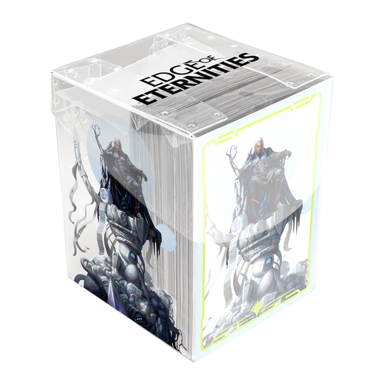 Edge of Eternities 100ct Deck Protector Sleeves in Clear Box Key Character PW