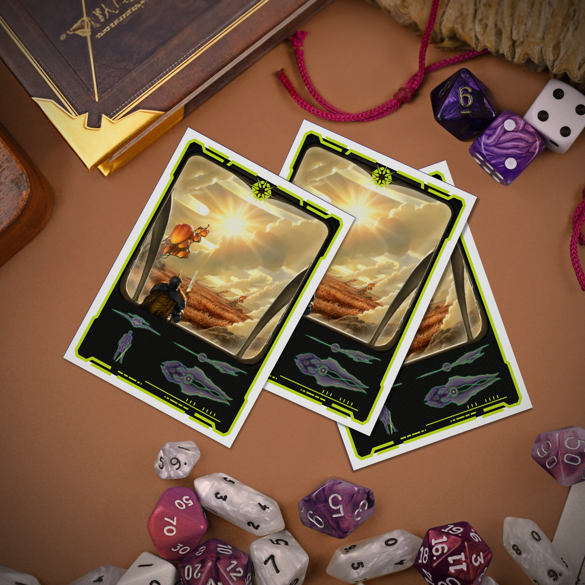 Edge of Eternities 105ct Apex Deck Protector sleeves White Mythic
