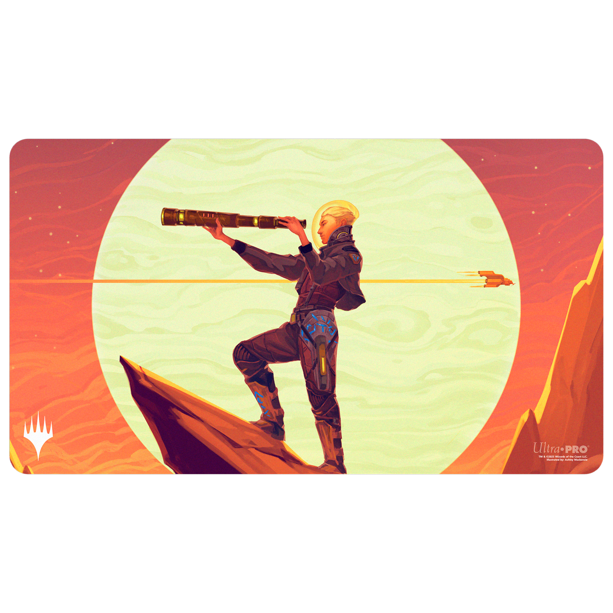 Edge of Eternities Playmat Key Character Mythic