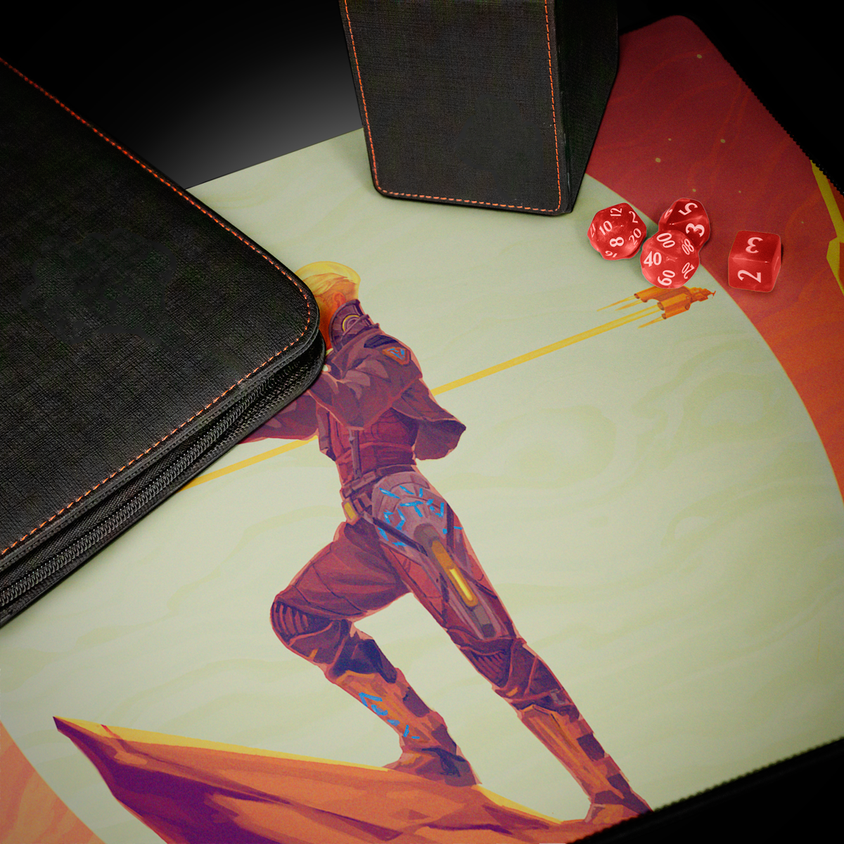 Edge of Eternities Playmat Key Character Mythic