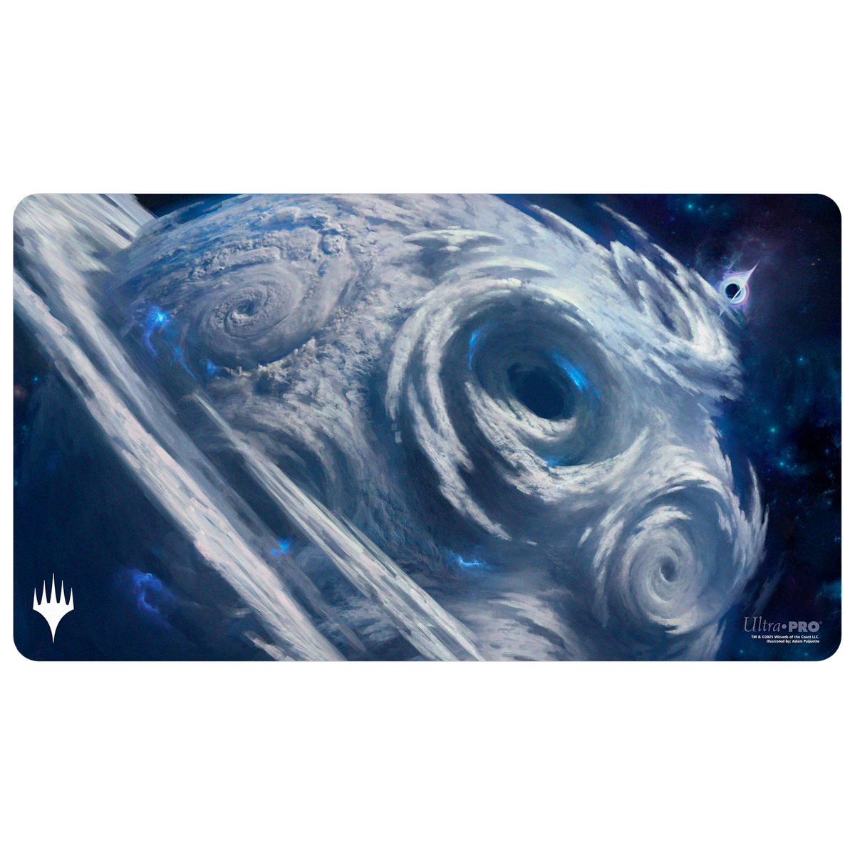 Edge of Eternities Playmat Mythic Land Blue