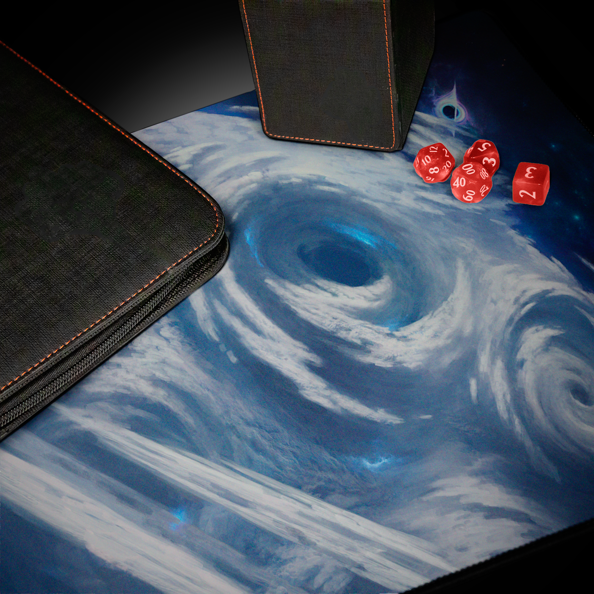 Edge of Eternities Playmat Mythic Land Blue