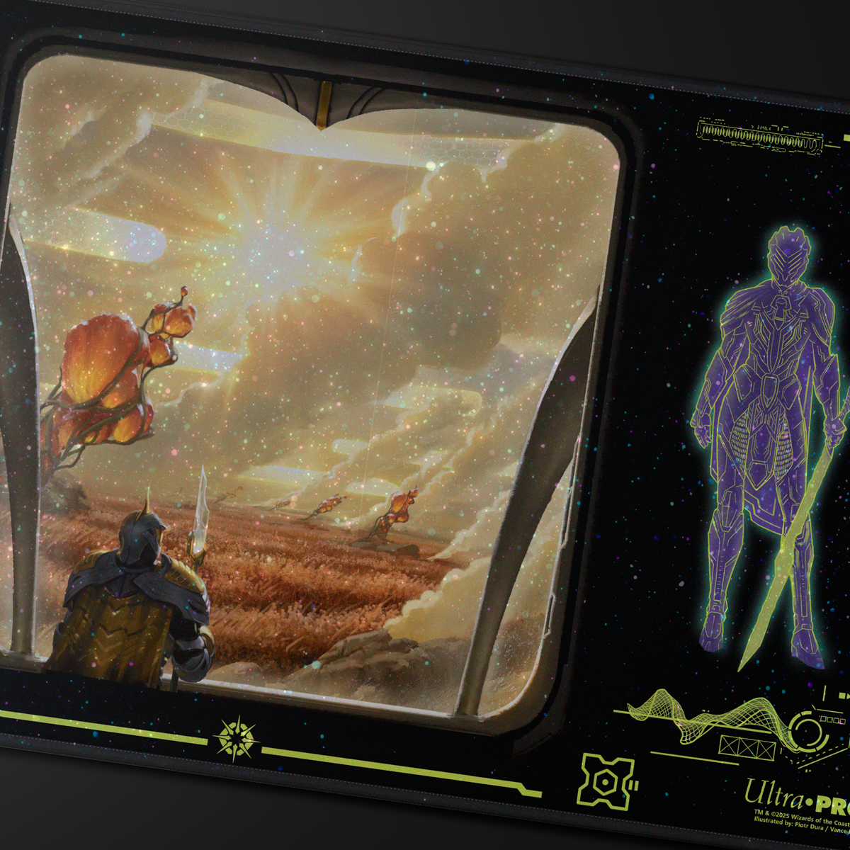 Edge of Eternities Holofoil Playmat White Mythic