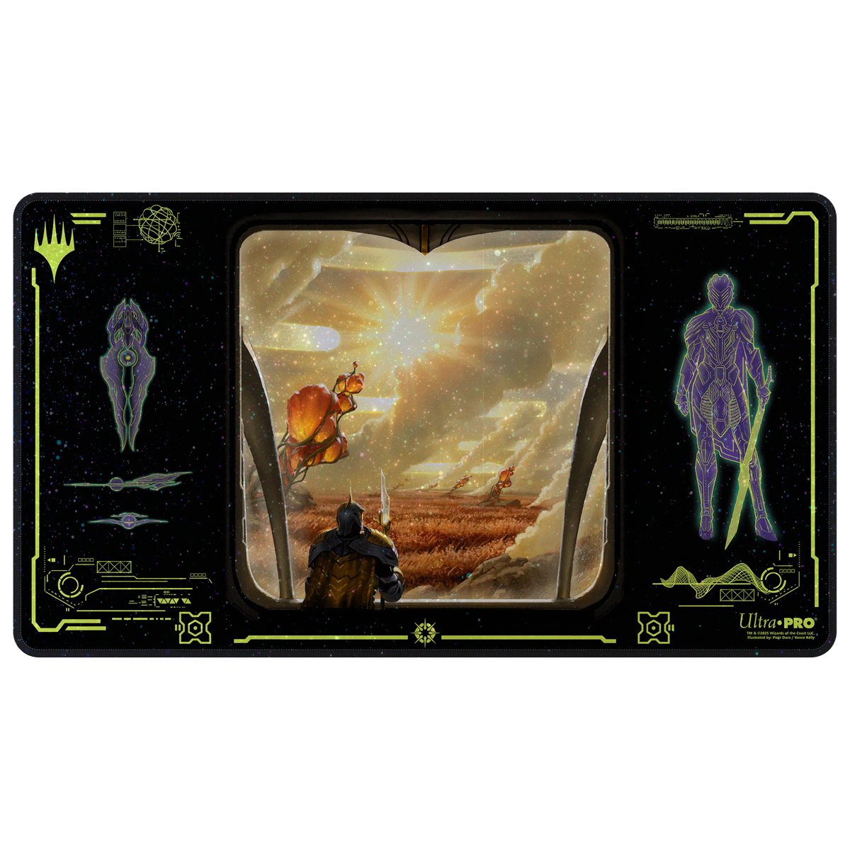 Edge of Eternities Holofoil Playmat White Mythic