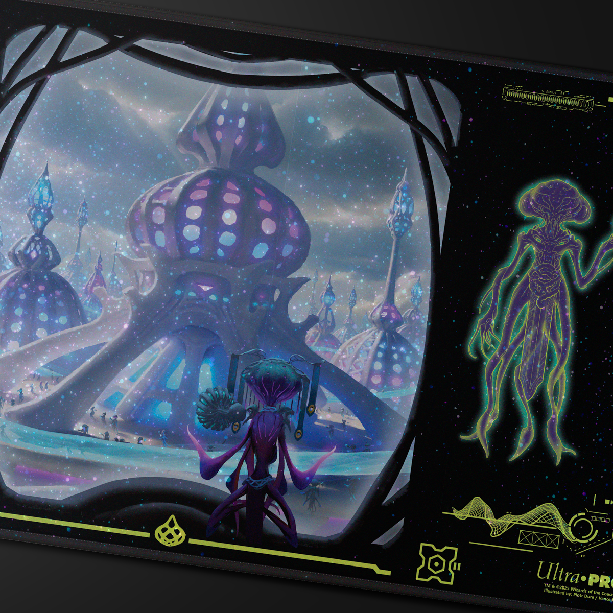 Edge of Eternities Holofoil Playmat Blue Mythic