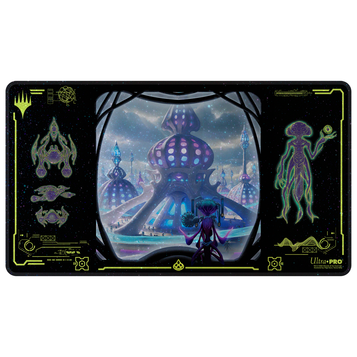 Edge of Eternities Holofoil Playmat Blue Mythic