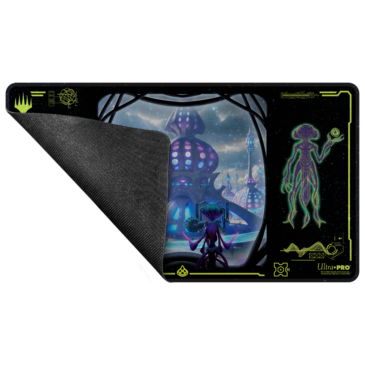 Edge of Eternities Holofoil Playmat Blue Mythic