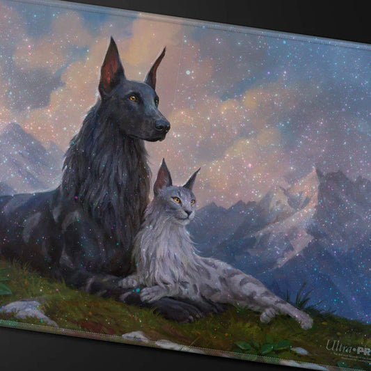 Commander Series #8 Rin and Seri, Inseparable Holofoil Playmat