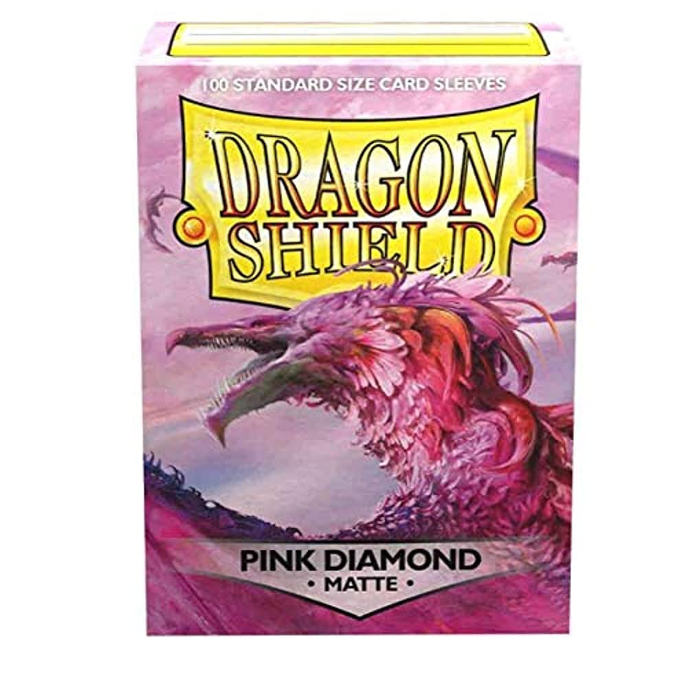 Dragon Shields: Matte - Pink Diamond (100)