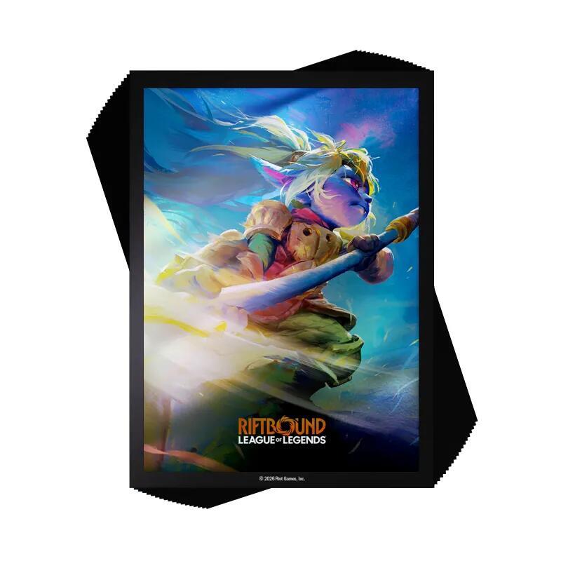 Riftbound TCG: Unleashed Art Sleeves - Poppy, Keeper Of The Hammer