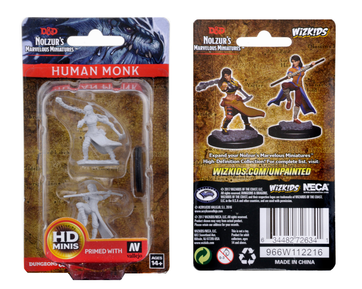Nolzur's: Human Female Monk