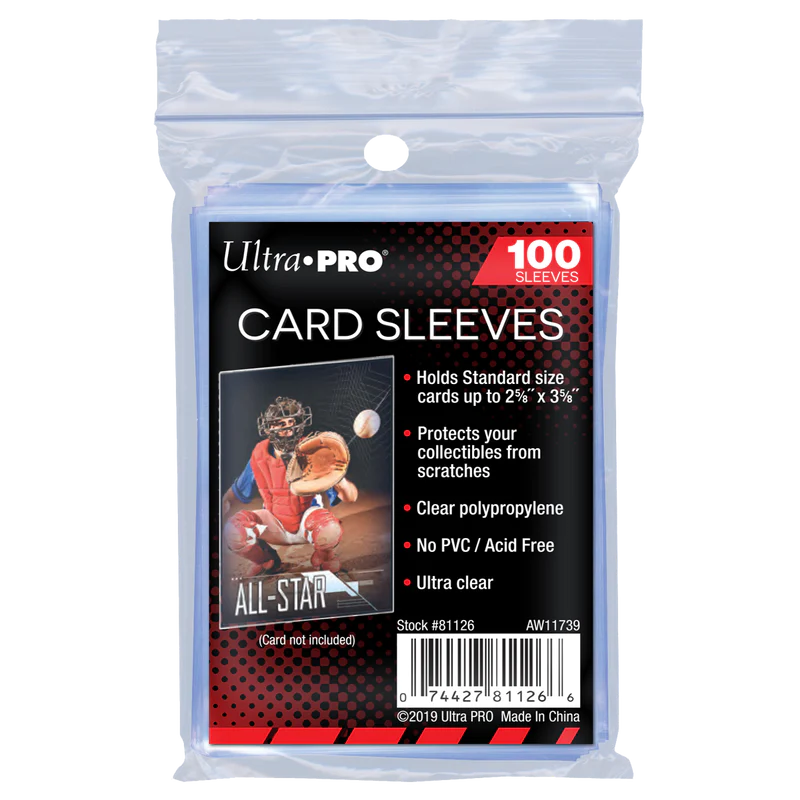 Soft Standard Trading Card Sleeves (100ct)