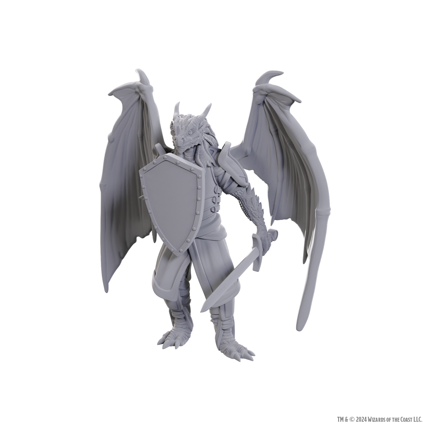 D&D Nolzur's Marvelous Unpainted Miniatures - Dragonborn of Bahamut