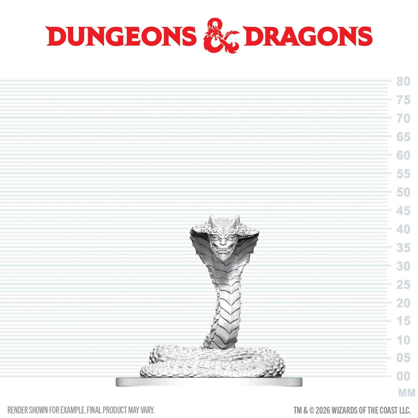 D&D Nolzur's Marvelous Miniatures: Guardian Naga