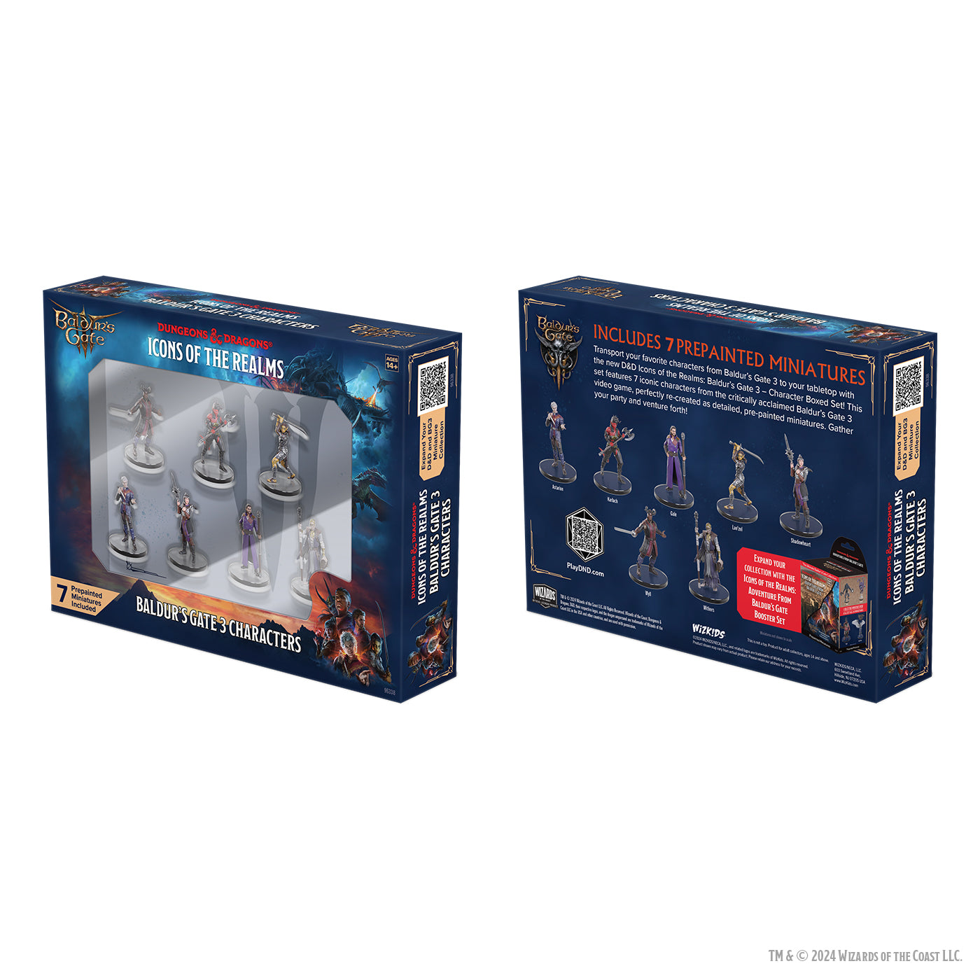 D&D Baldur's Gate 3 Character Boxed Set