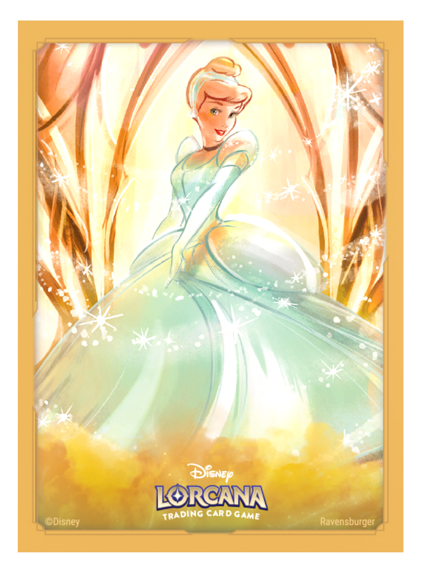 Cinderella Card Sleeves for Disney Lorcana TCG
