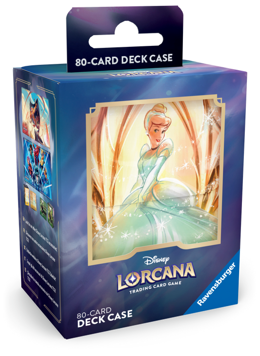 Cinderella Deck Box for Disney Lorcana TCG