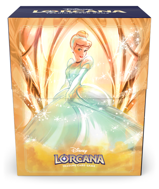 Cinderella Deck Box for Disney Lorcana TCG