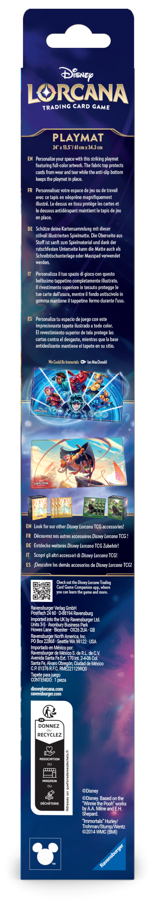 Baymax Playmat for Disney Lorcana TCG