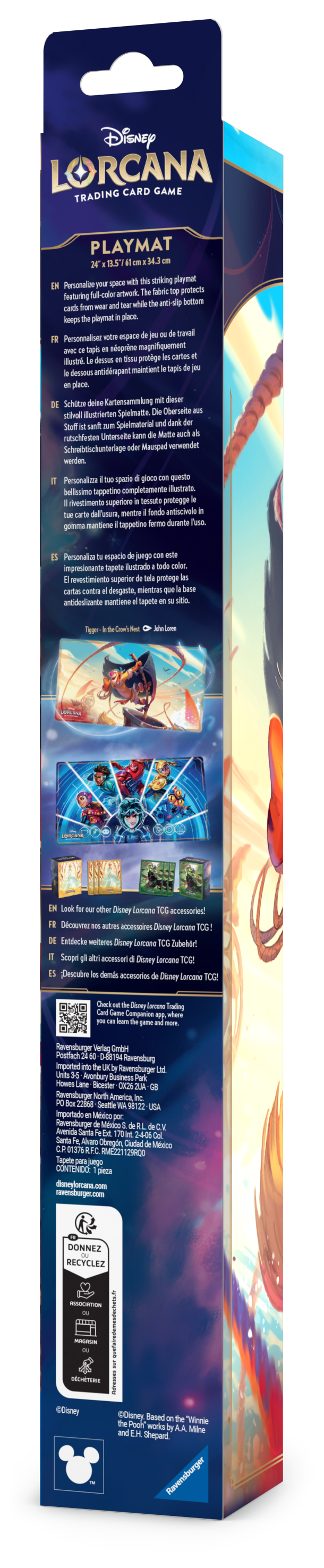 Tigger Playmat for Disney Lorcana TCG