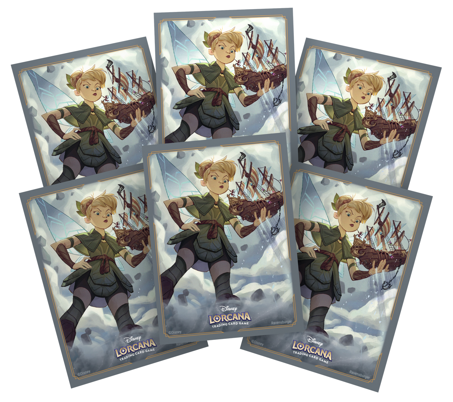 Tinker Bell Card Sleeves for Disney Lorcana TCG